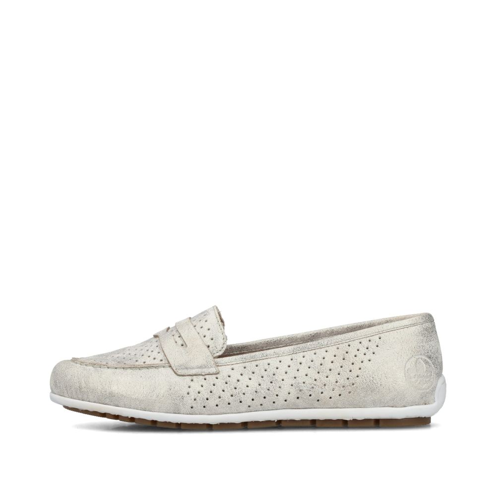 Rieker Women's Loaferslight Beige
