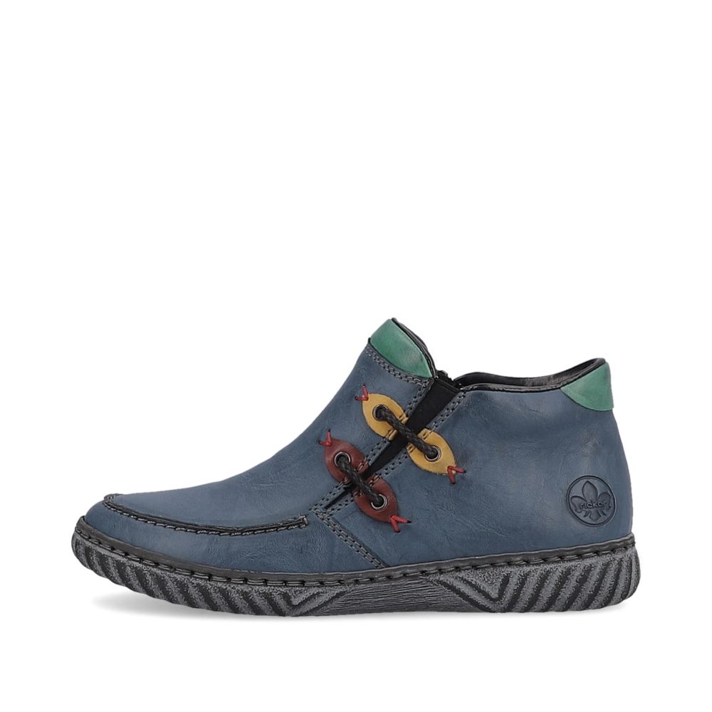 Rieker Women's Slippers - Pacific Blue