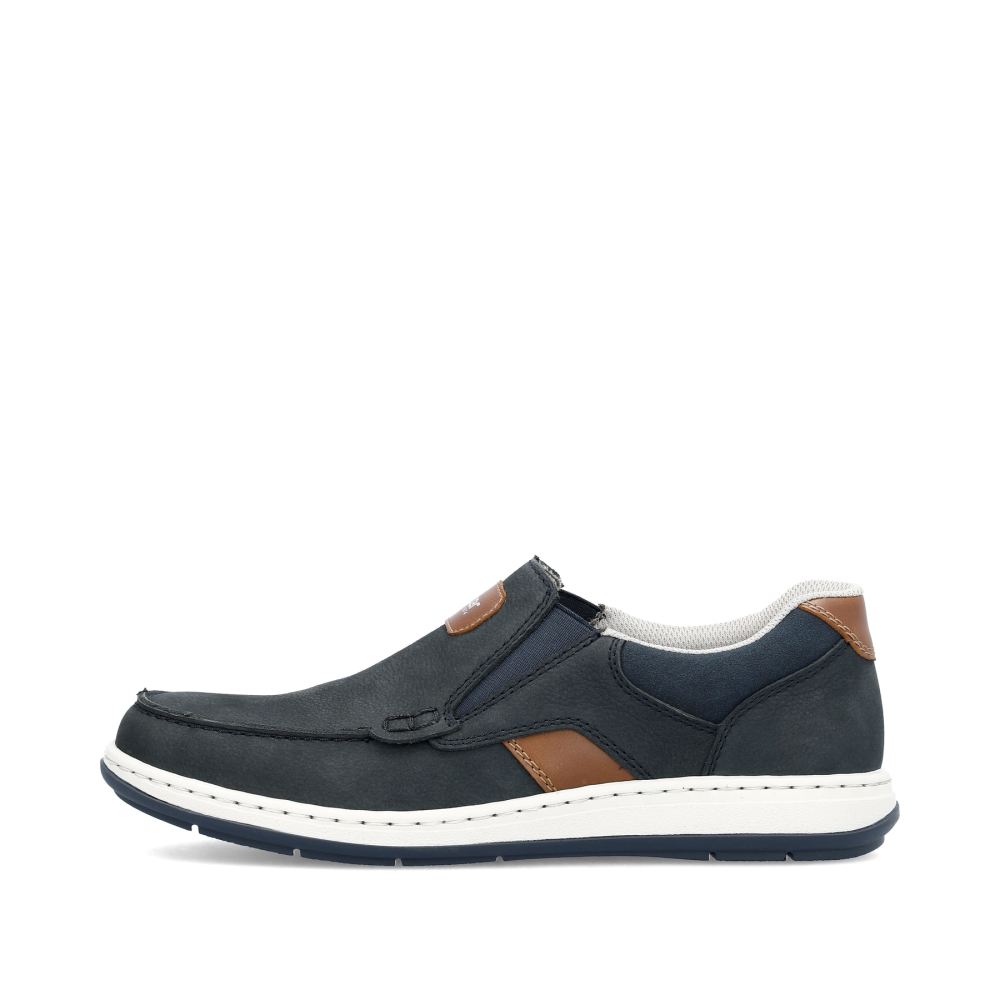 Rieker Men's Slippers Navy Blue