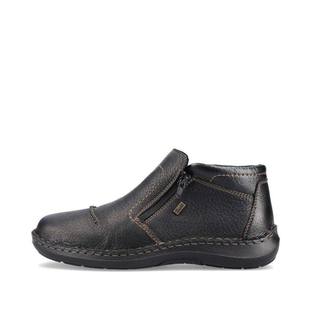 Rieker Men's Slippersgraphite Black