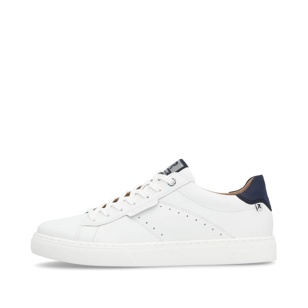 Rieker Evolution Men's Low Sneakers - Pearl White