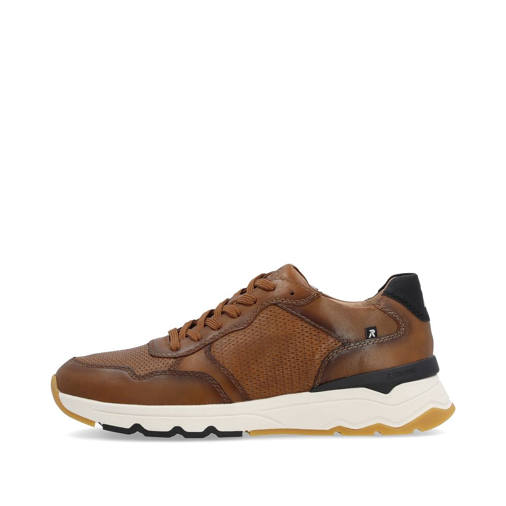 Riekerevolution Men's Low-Top Sneakers - Nut Brown