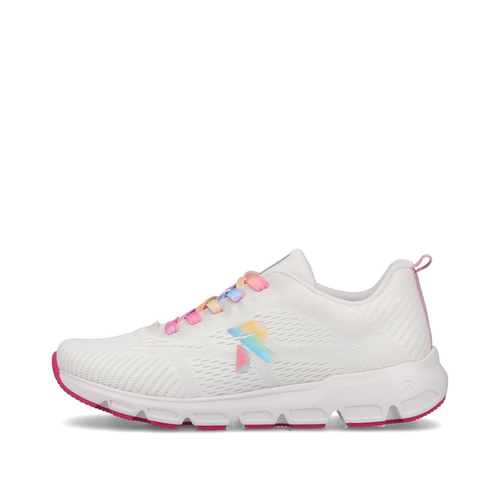 Rieker Evolution Women's Low Sneakers - Crystal White