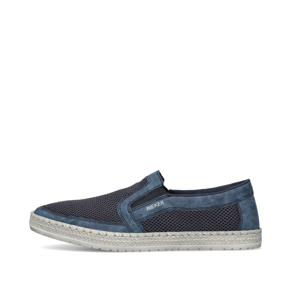 Rieker Men's Slippers - Sea Blue