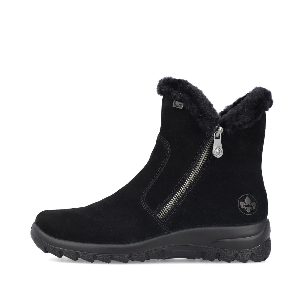 Rieker Women'sshort Boots - Deep Black