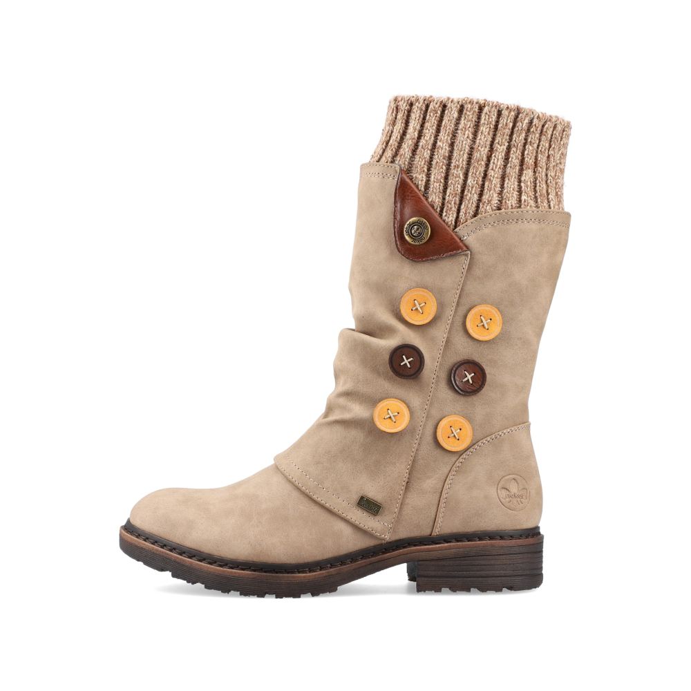 Rieker Women's Ankle Boots - Beige