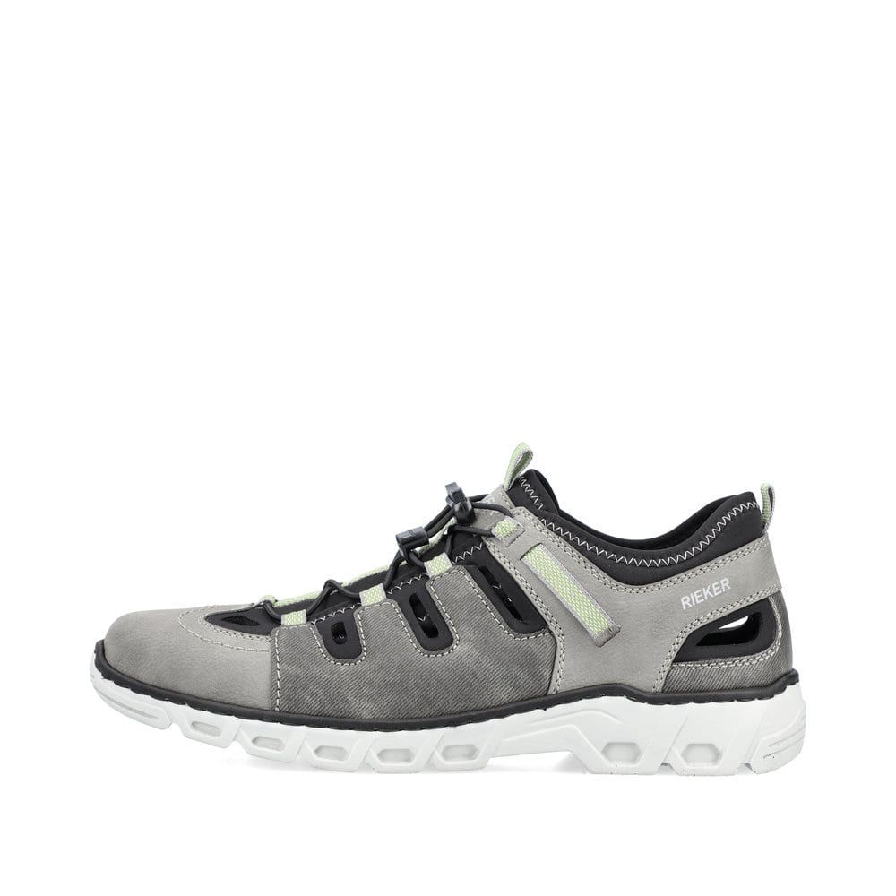 Rieker Men's Slippersasphalt Gray