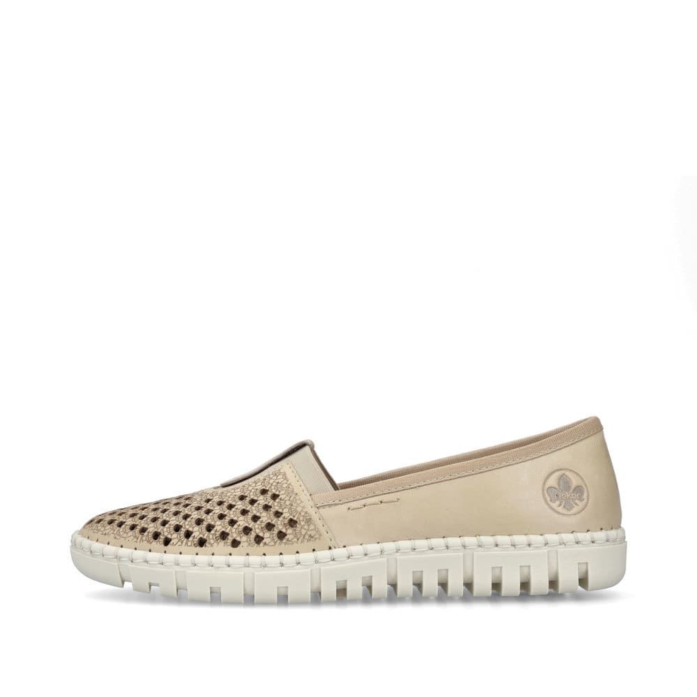 Rieker Women's Ballerinassand Beige