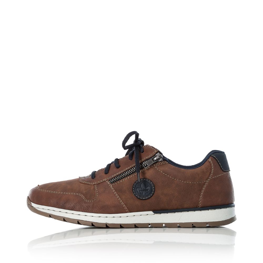 Rieker Men's Low-Top Sneakers - Caramel Brown
