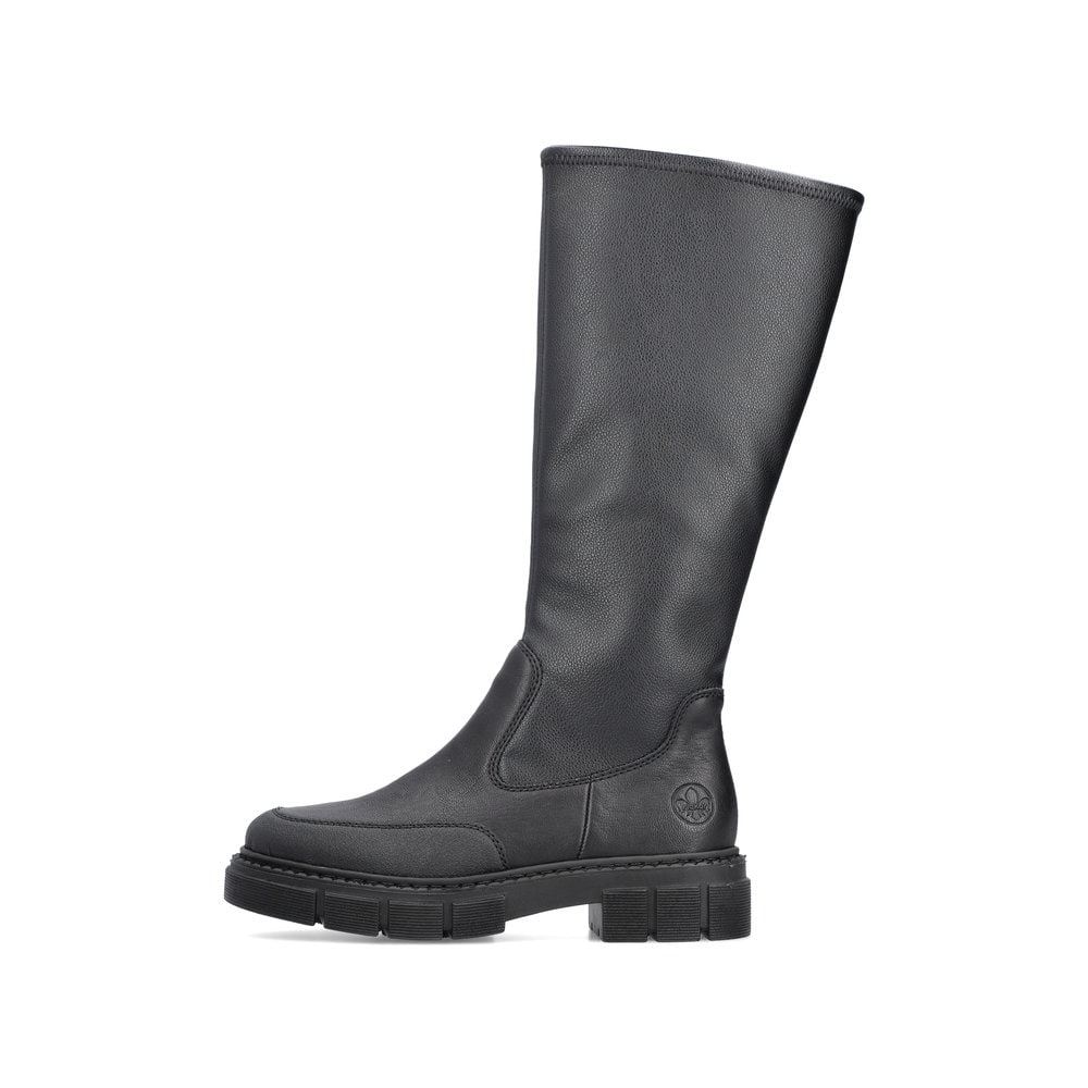 Rieker Women's High-Shaft Boots - Deep Black