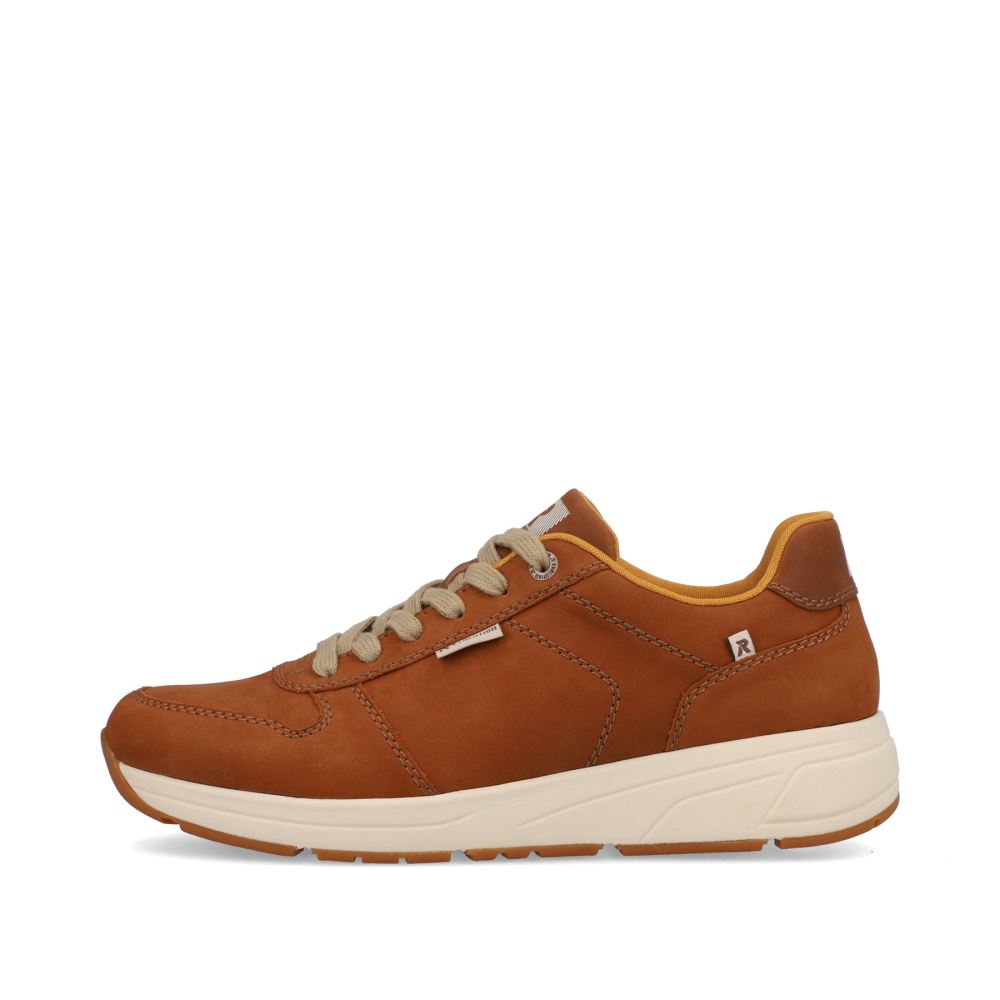 Rieker Evolution Men's Low-Top Sneakers - Caramel Brown