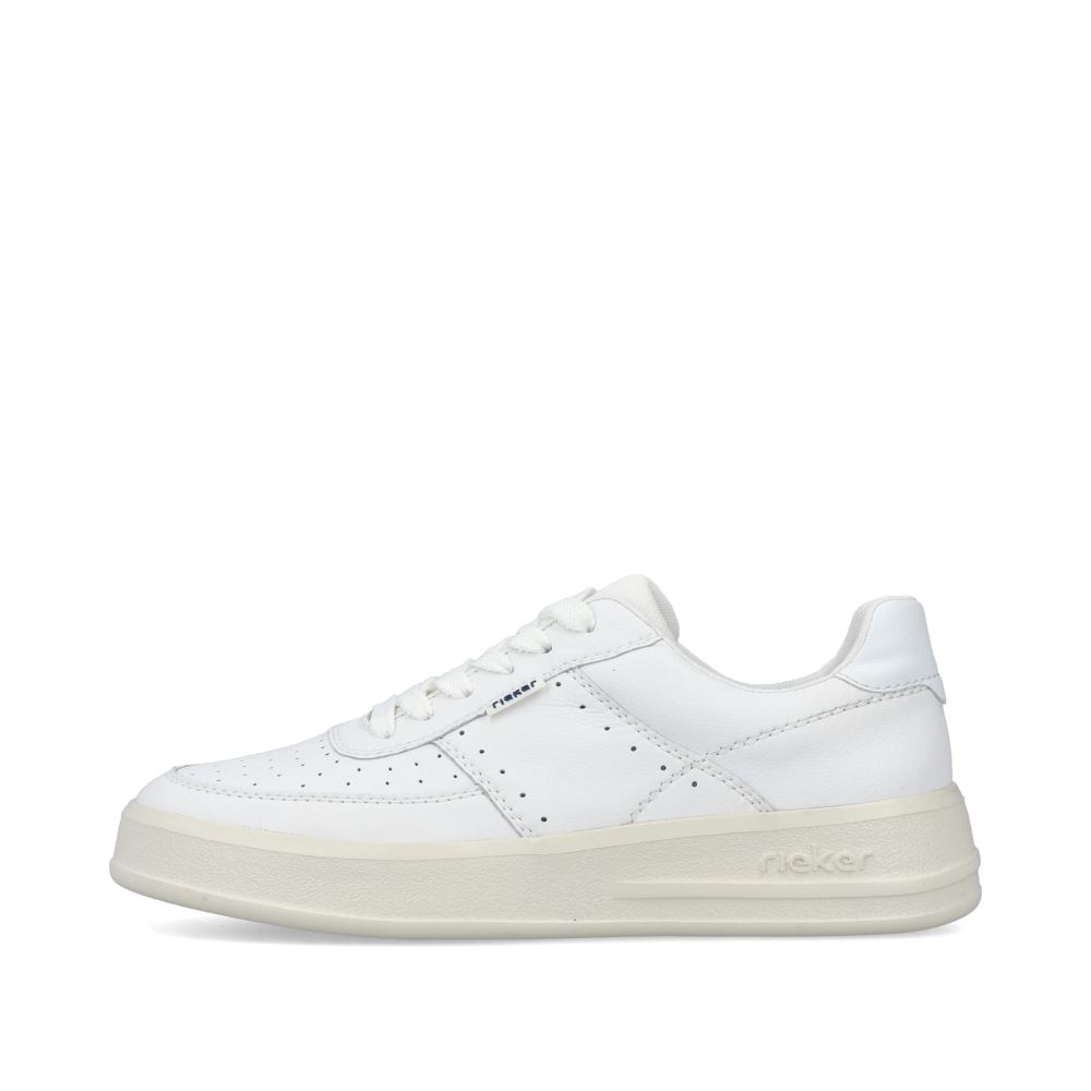 Rieker Women's Low-Top Sneakers - Pure White