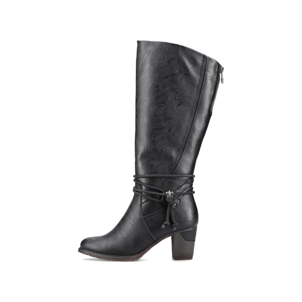 Rieker Women's High-Shaft Boots - Deep Black