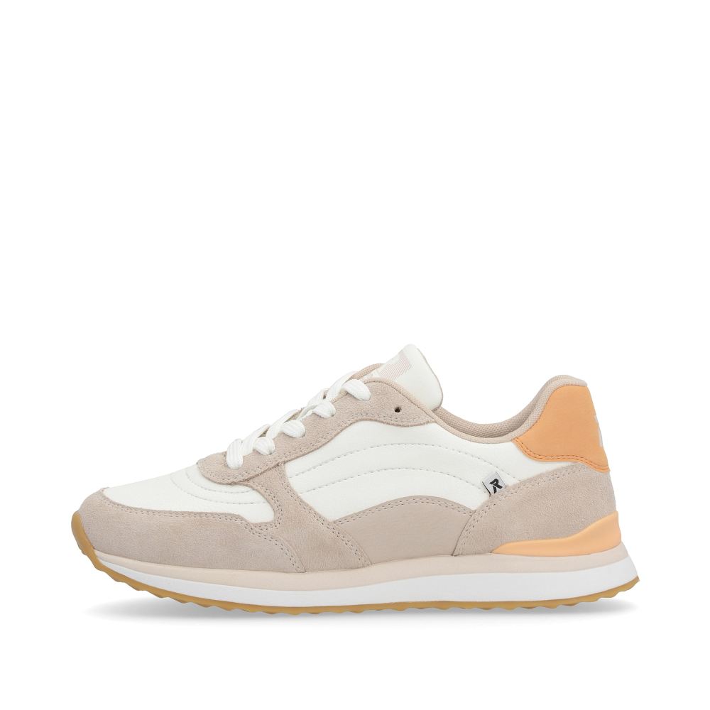 Rieker Evolution Women's Low Sneakers - Clay-Beige Apricot