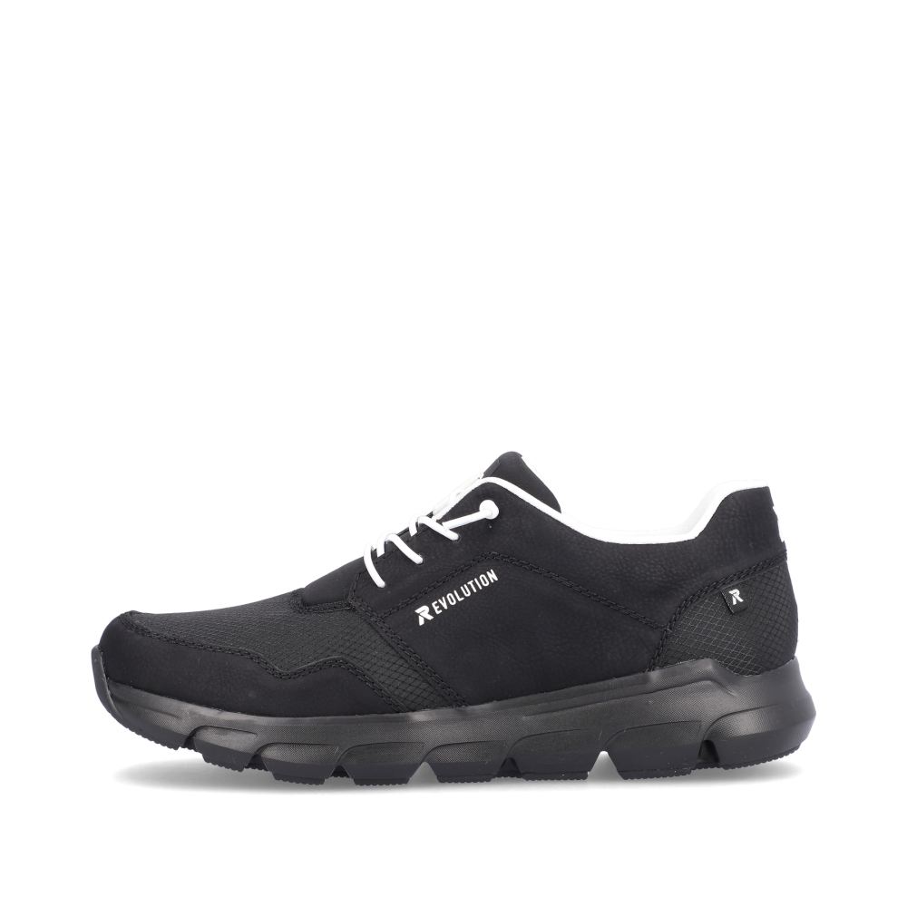 Rieker Evolution Men's Low Sneakers - Midnight Black