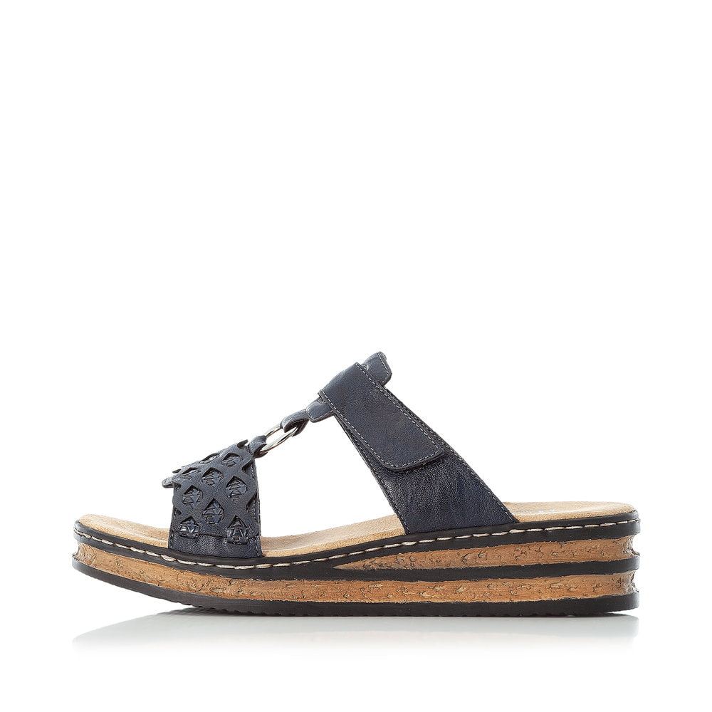 Rieker Women's Mules - Dark Blue
