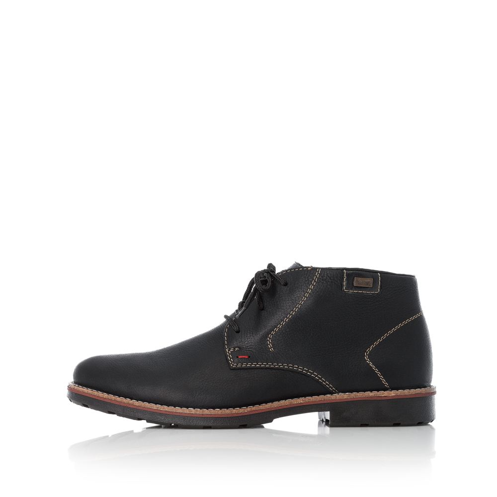 Rieker Men's Lace-Up Shoes - Graphite Black