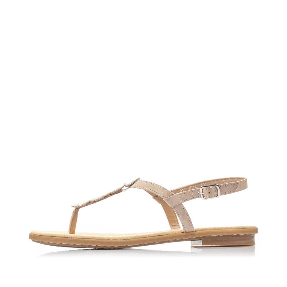 Rieker Women's Strappy Sandals - Blood Pink