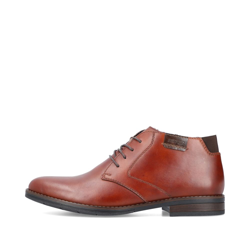 Rieker Men's Lace-Up Shoes - Fox Brown