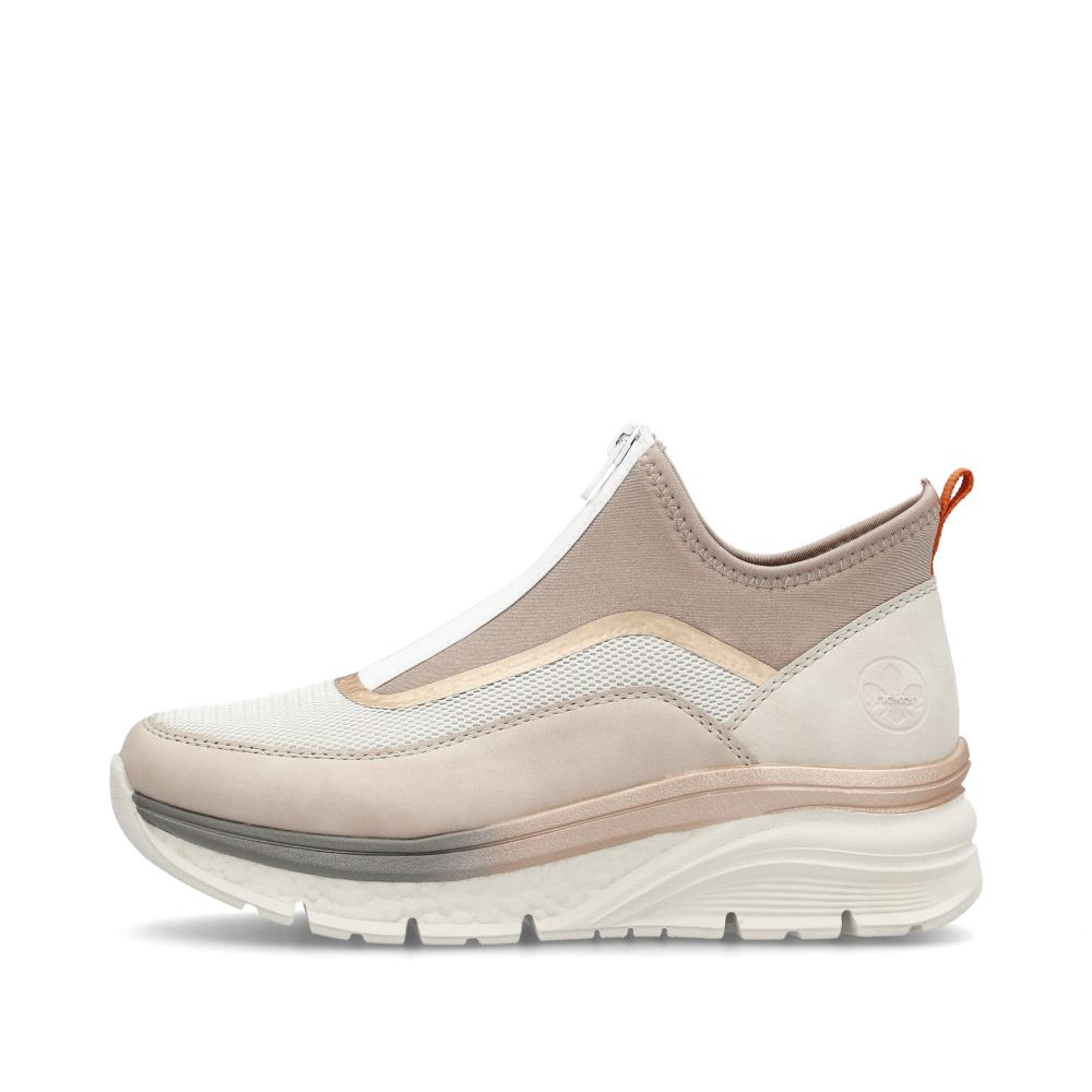 Rieker Women's High-Top Sneakers - Light Pink