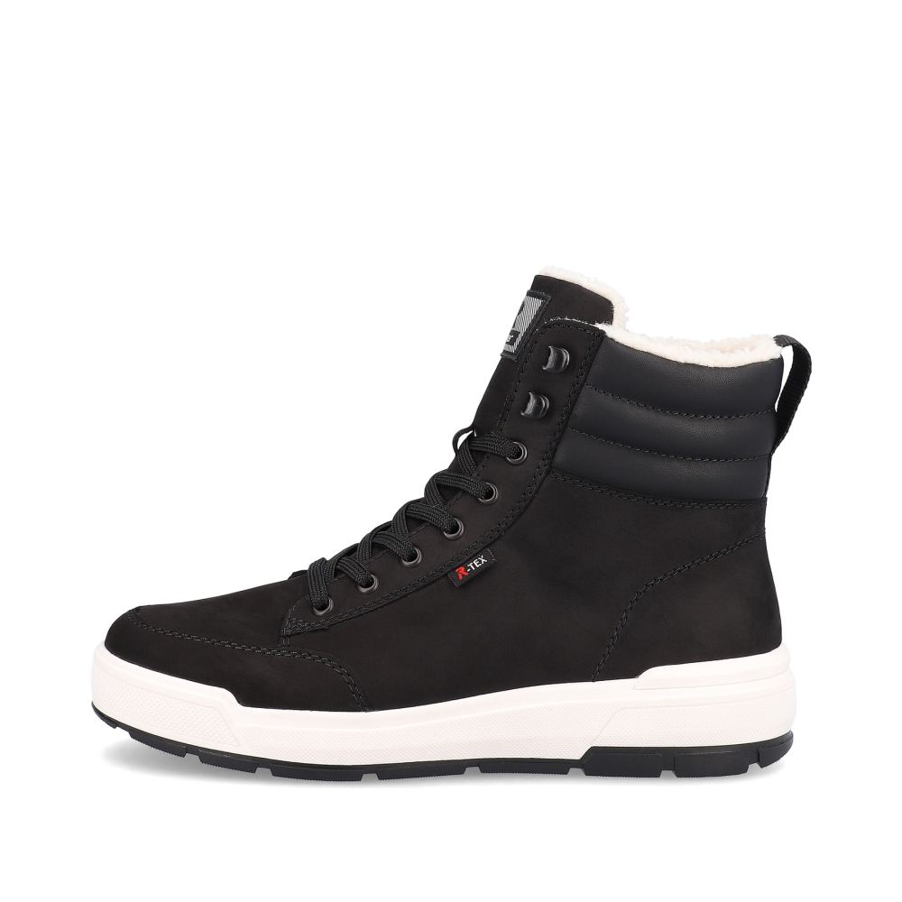 Rieker Evolution Men's Sneakers High Steel Black