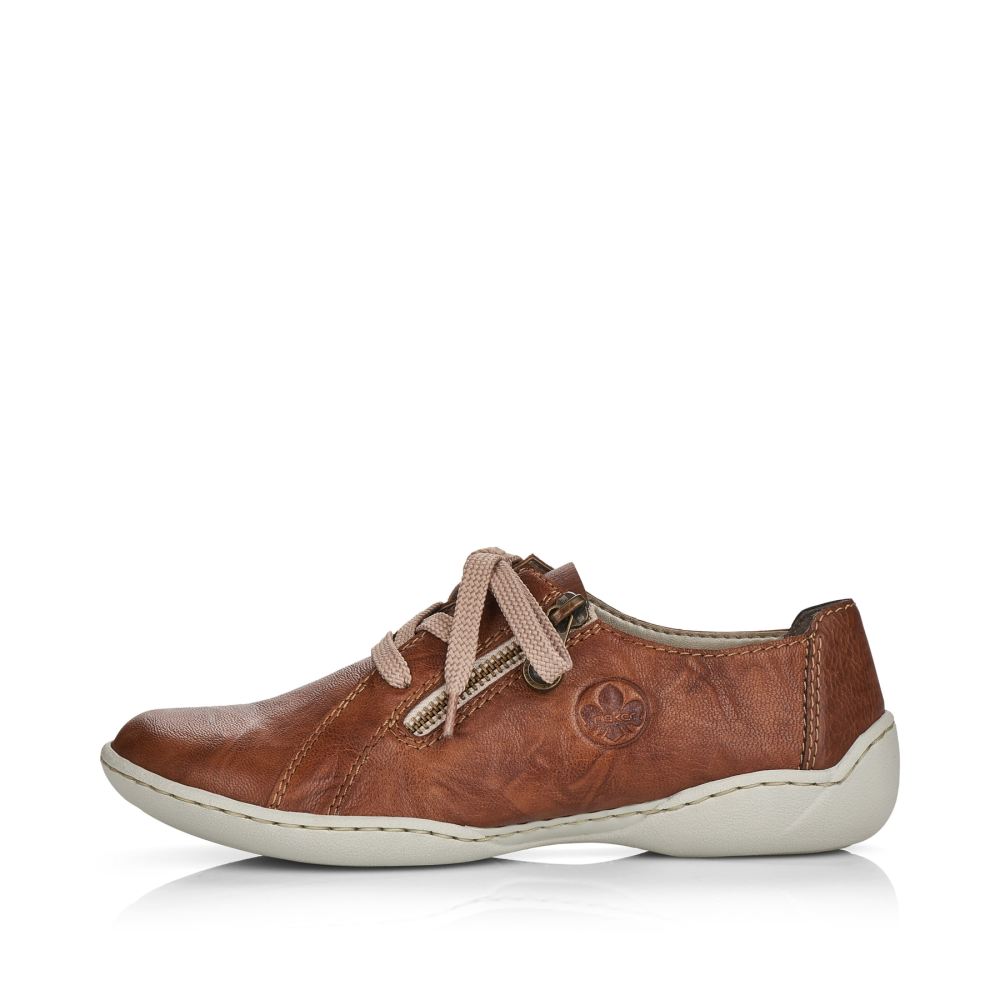 Rieker Women's Lace-Up Shoeschestnut Brown