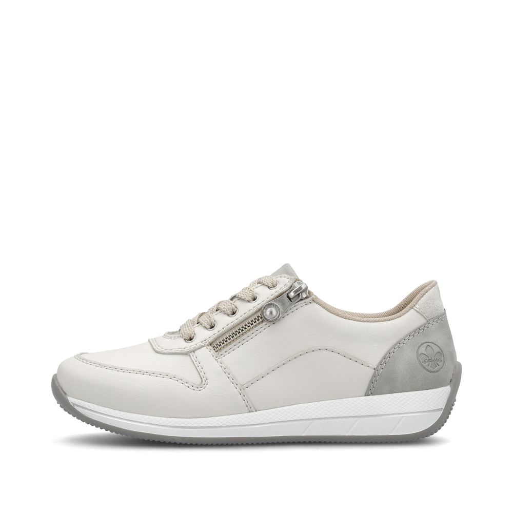 Rieker Women's Low-Top Sneakers - Cream White