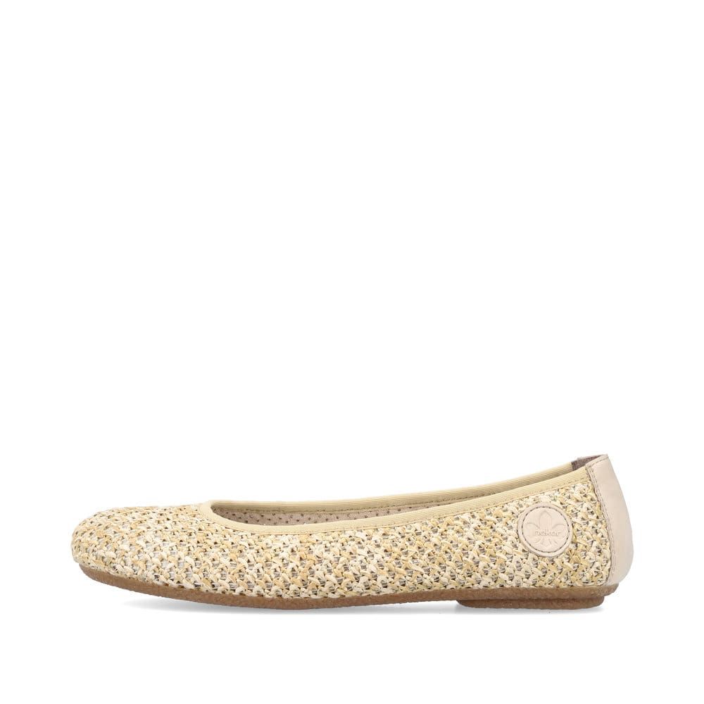 Rieker Women's Ballerinassand Beige