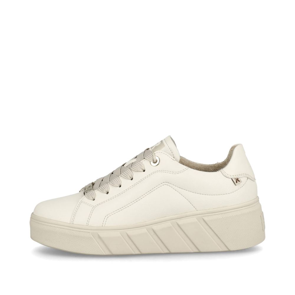 Rieker Evolution Women's Low Sneakers - Frost White