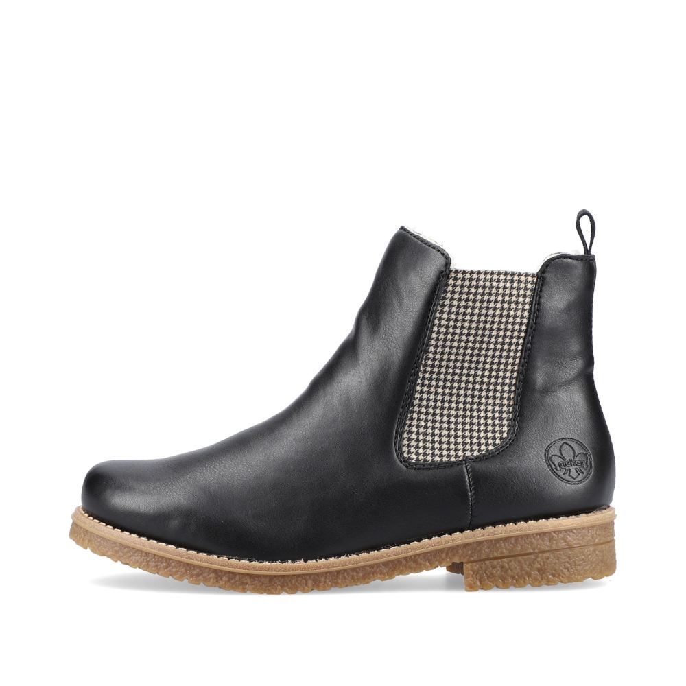 Rieker Women's Chelsea Boots - Deep Black