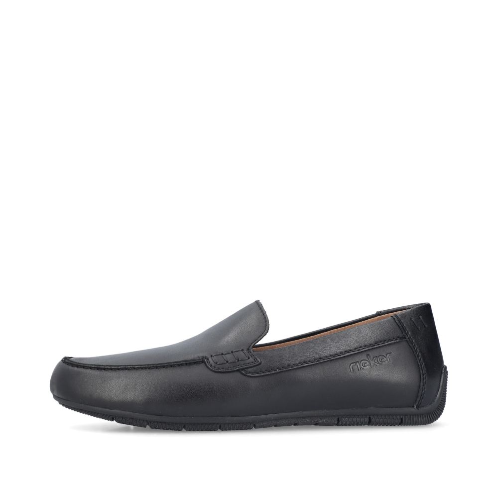 Rieker Men's Slippers - Gloss Black