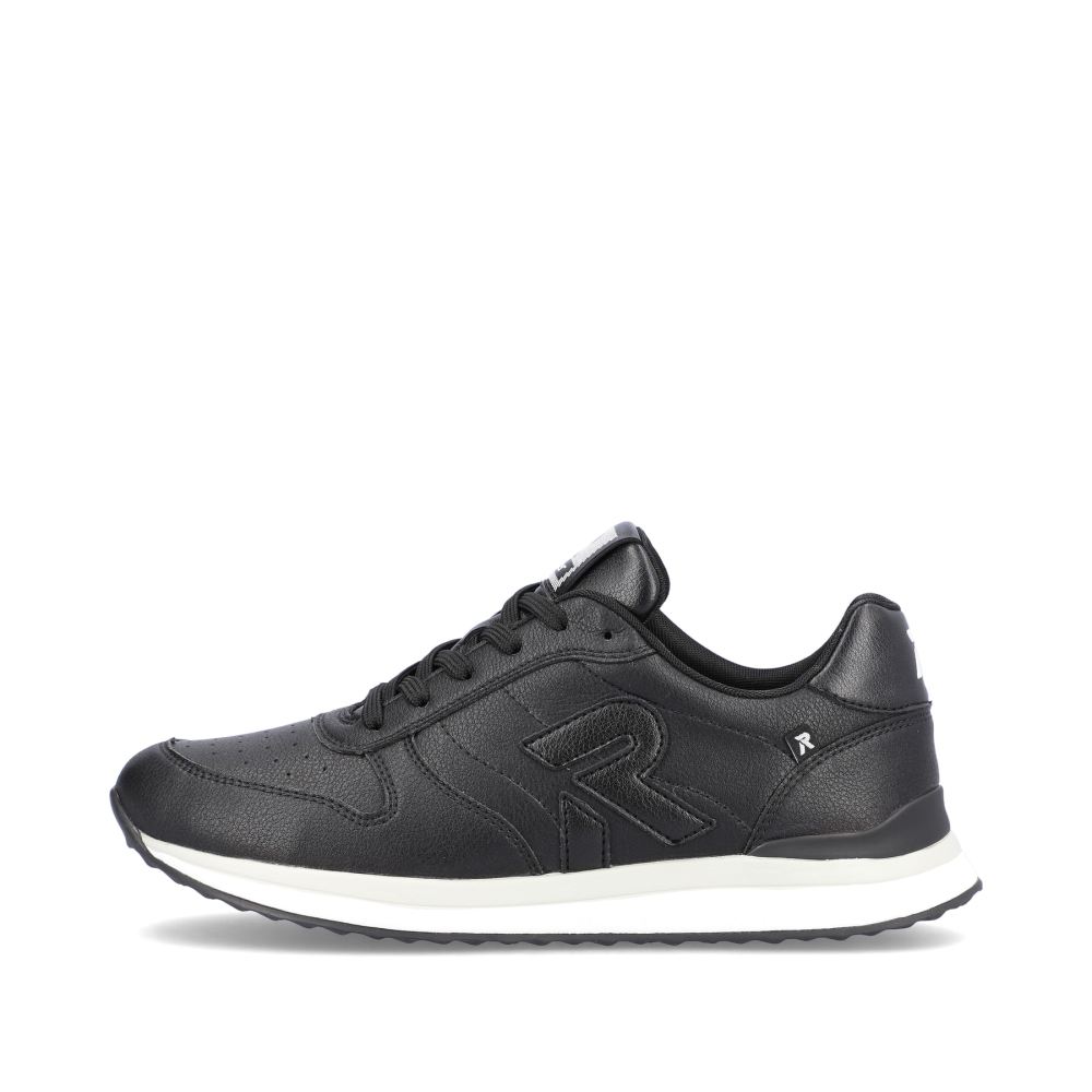 Rieker Evolution Women's Low-Top Sneakers - Night Black