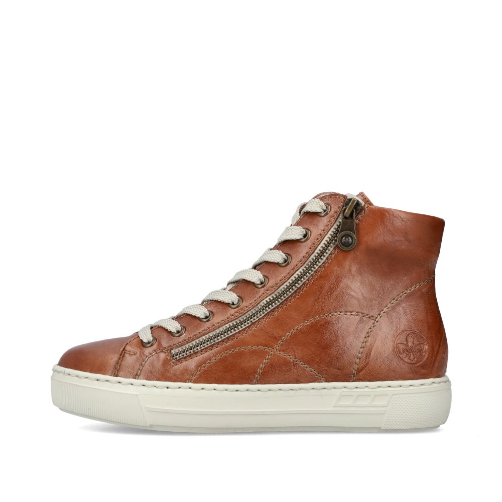 Rieker Women's Lace-Up Bootsfox Brown