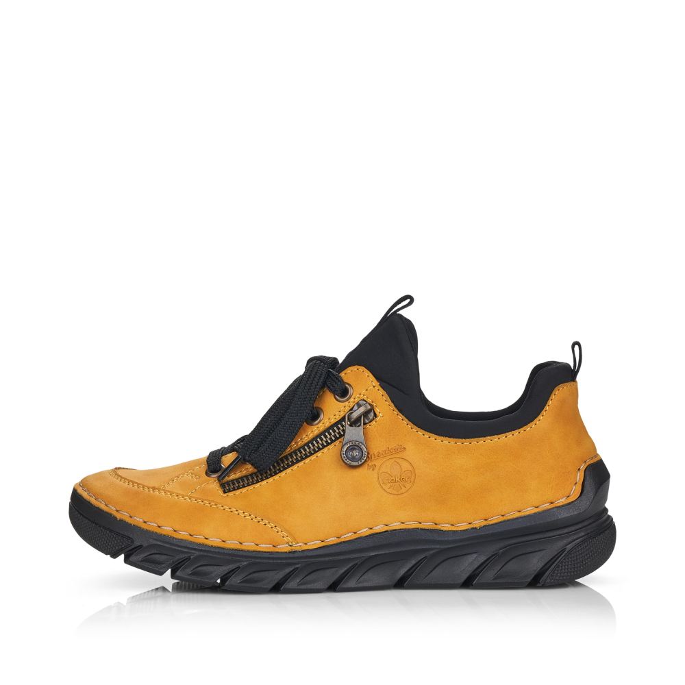 Rieker Women's Slippers Sun Yellow