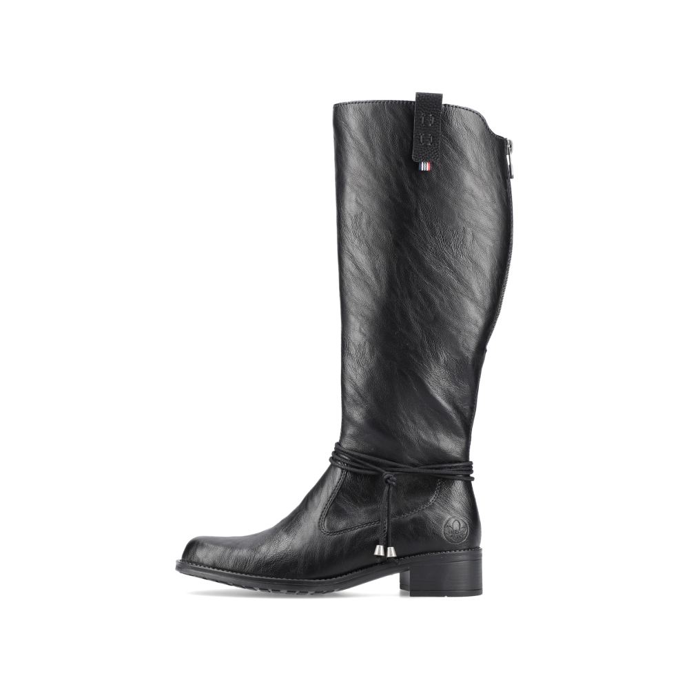 Rieker Women's High-Shaft Boots - Deep Black