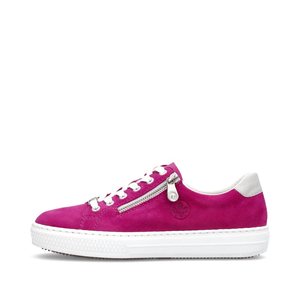 Rieker Women's Low Sneakers Pink