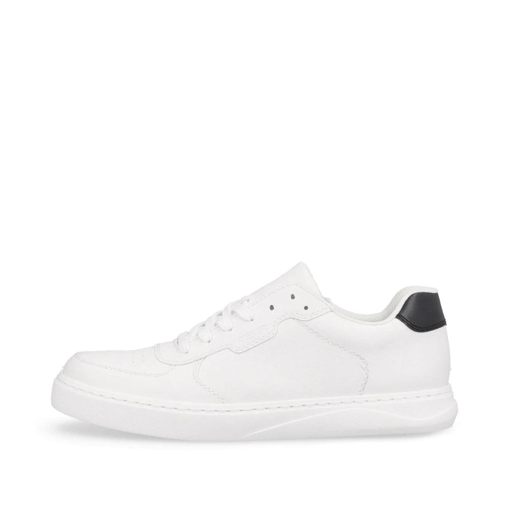 Rieker Men's Low-Top Sneakers - Pure White