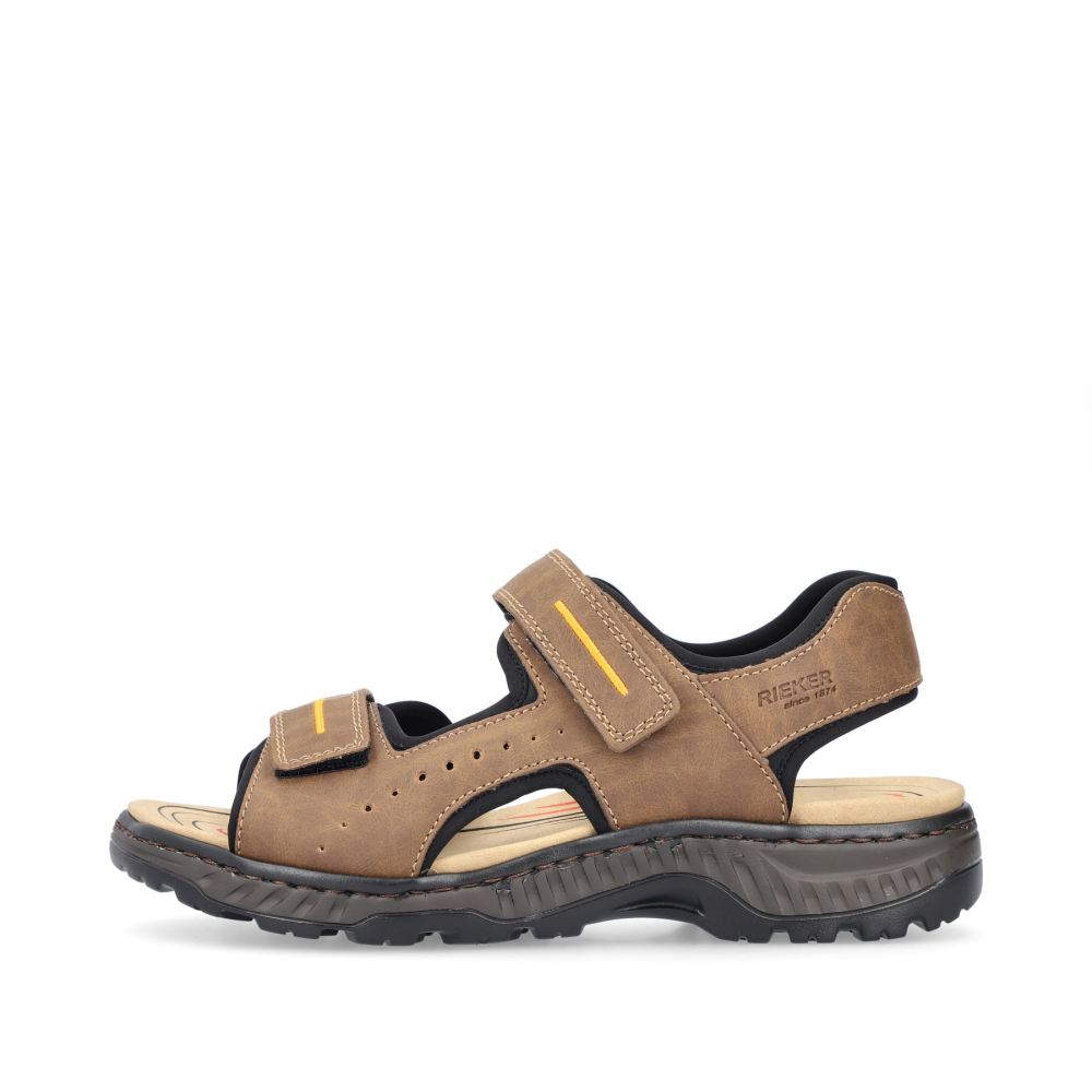 Rieker Men's Trekking Sandalscoffee Brown