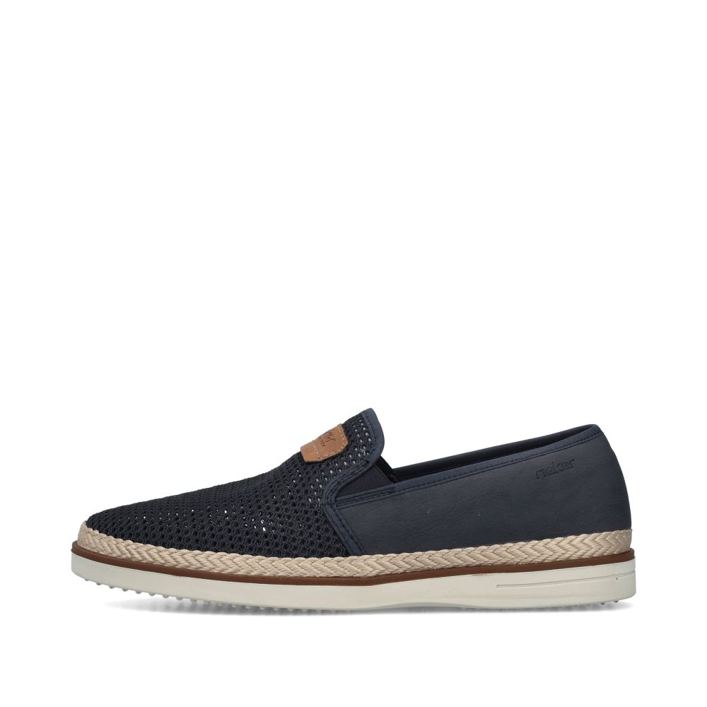 Rieker Men's Slippers Navy Blue