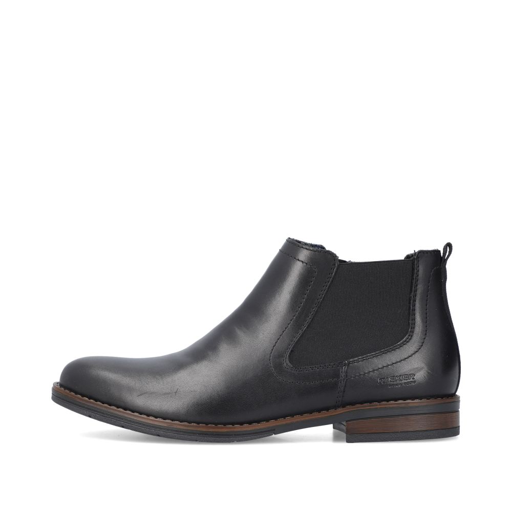 Rieker Men's Chelsea Boots - Midnight Black