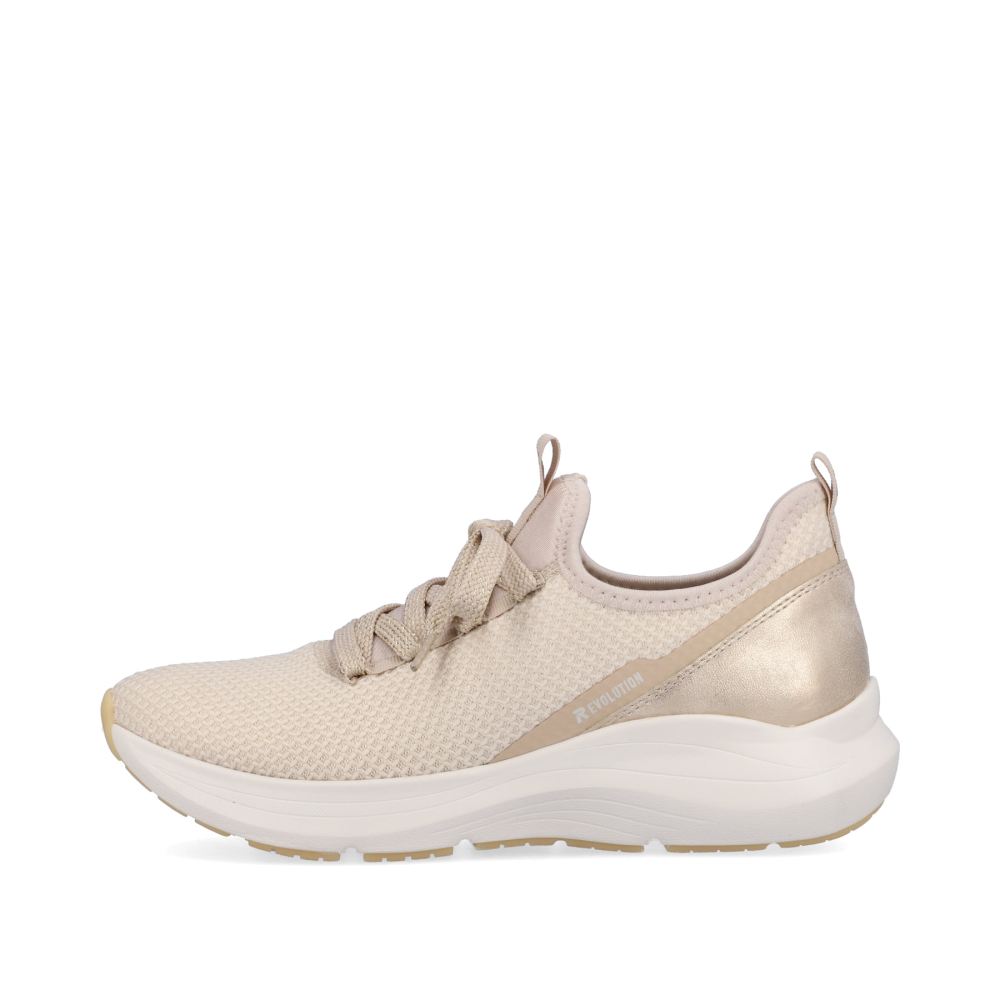 Rieker Evolution Women's Slippers - Sand Beige
