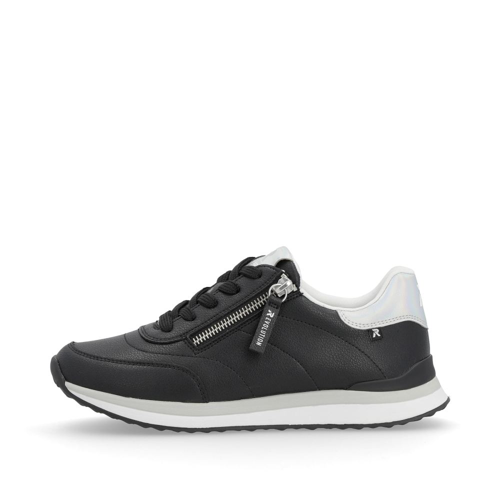 Rieker Evolution Women's Low Sneakers - Urban Black