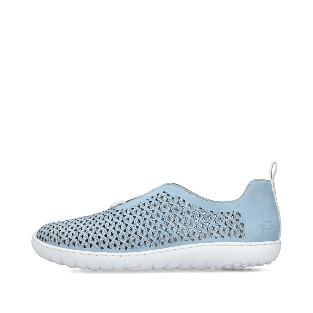Rieker Women's Slippers Light Blue