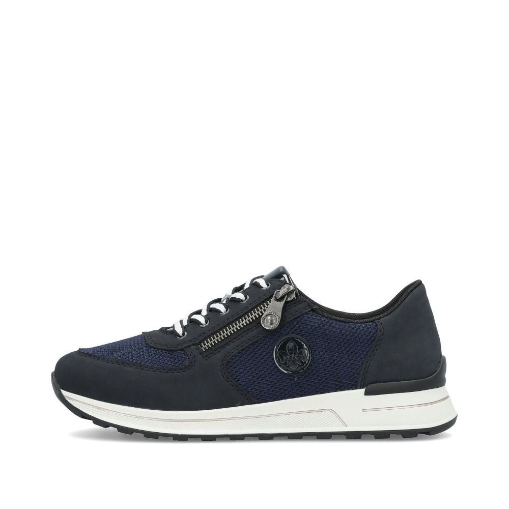 Rieker Women's Low Sneakers Navy Blue