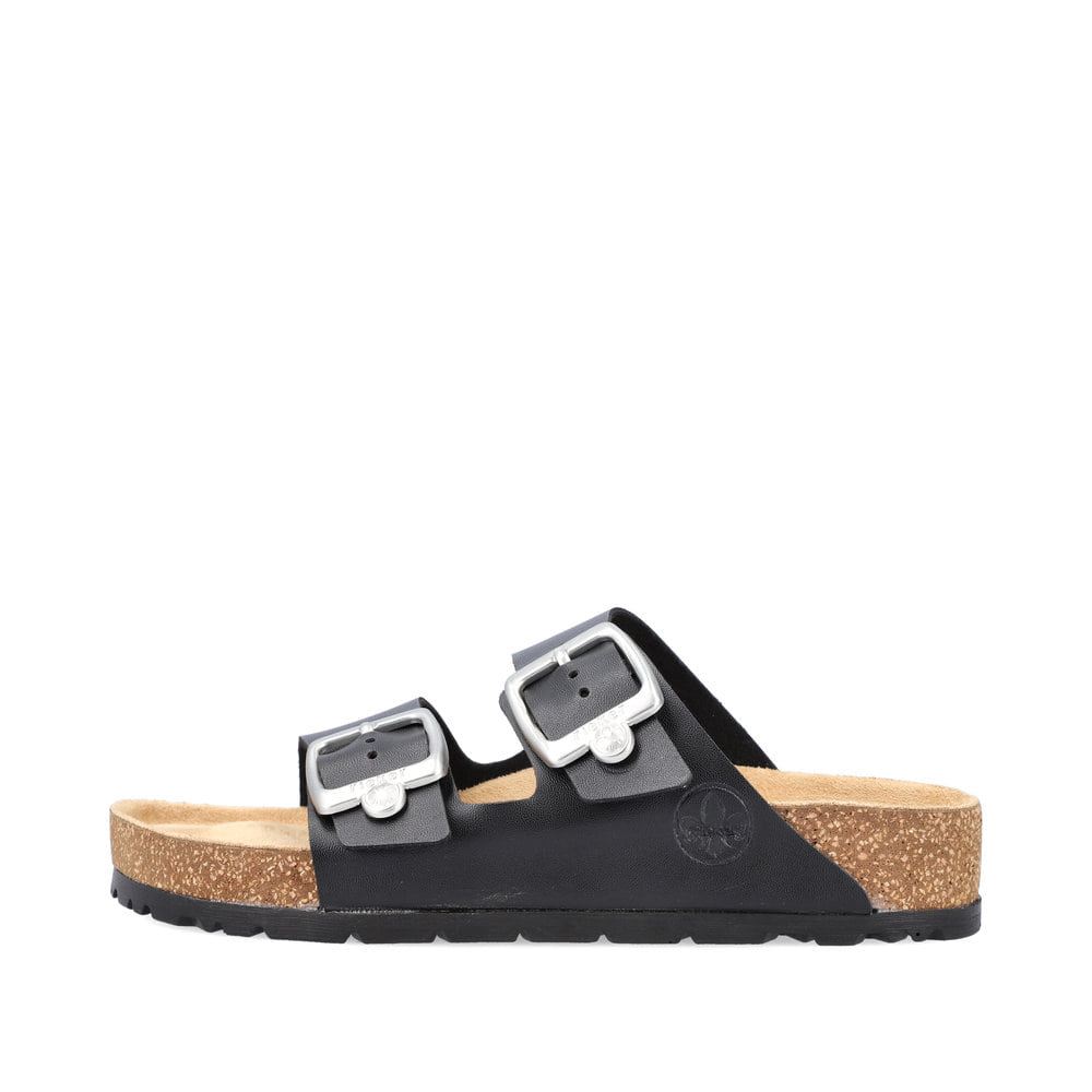 Rieker Women's Mulesglossy Black
