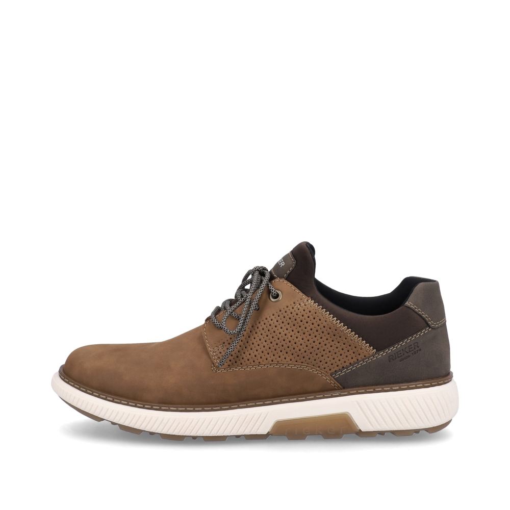 Rieker Men's Slippers - Nougat Brown