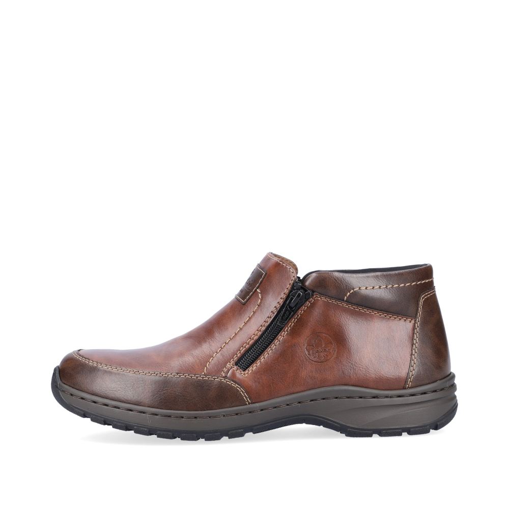 Rieker Men's Slippers - Nut Brown