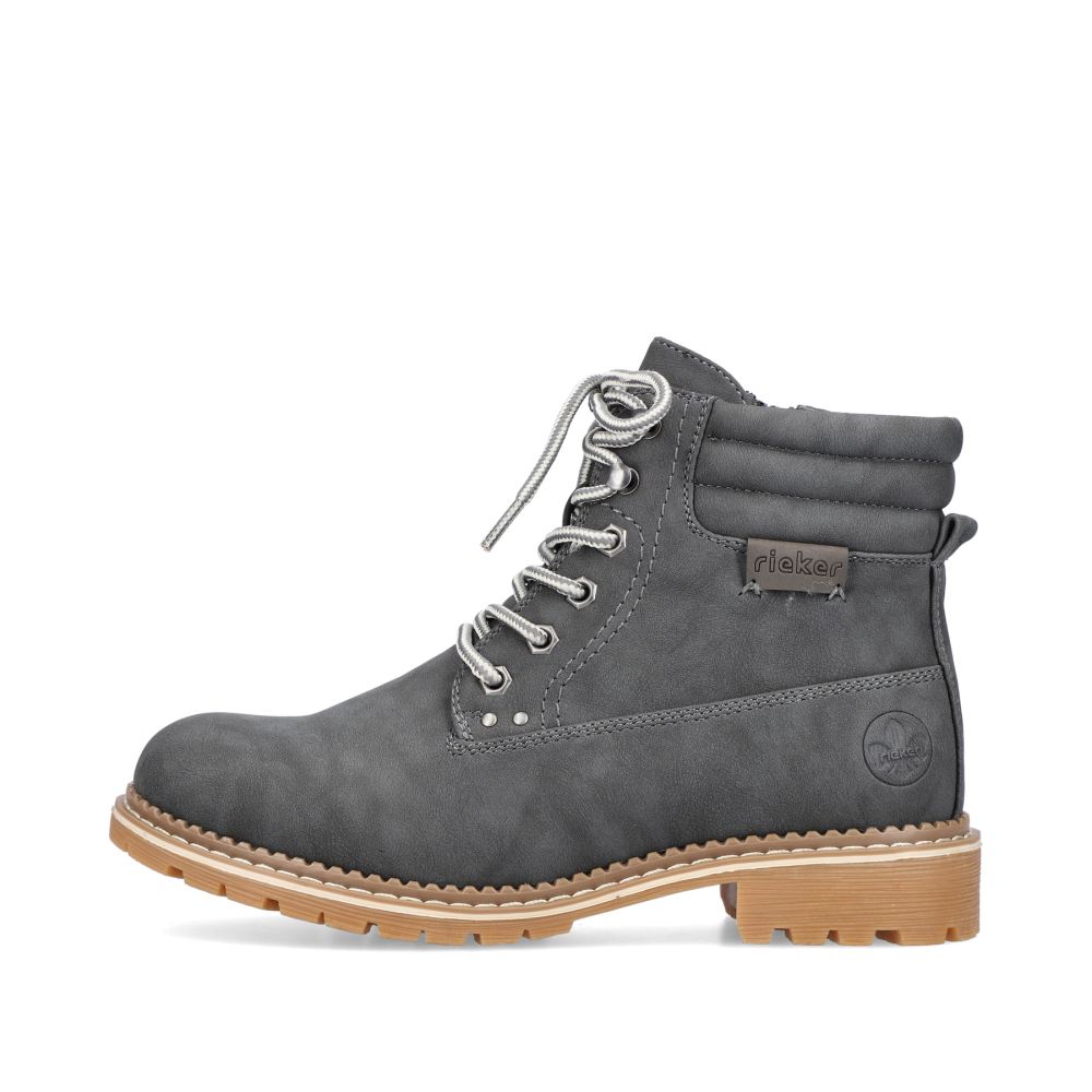 Rieker Women's Lace-Up Bootsgranite Gray