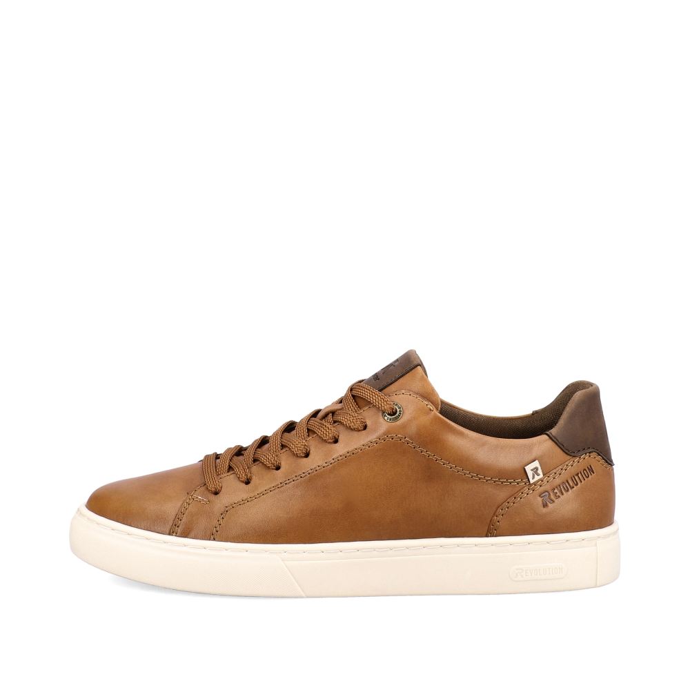 Rieker Evolution Men's Sneaker Low Wood Brown