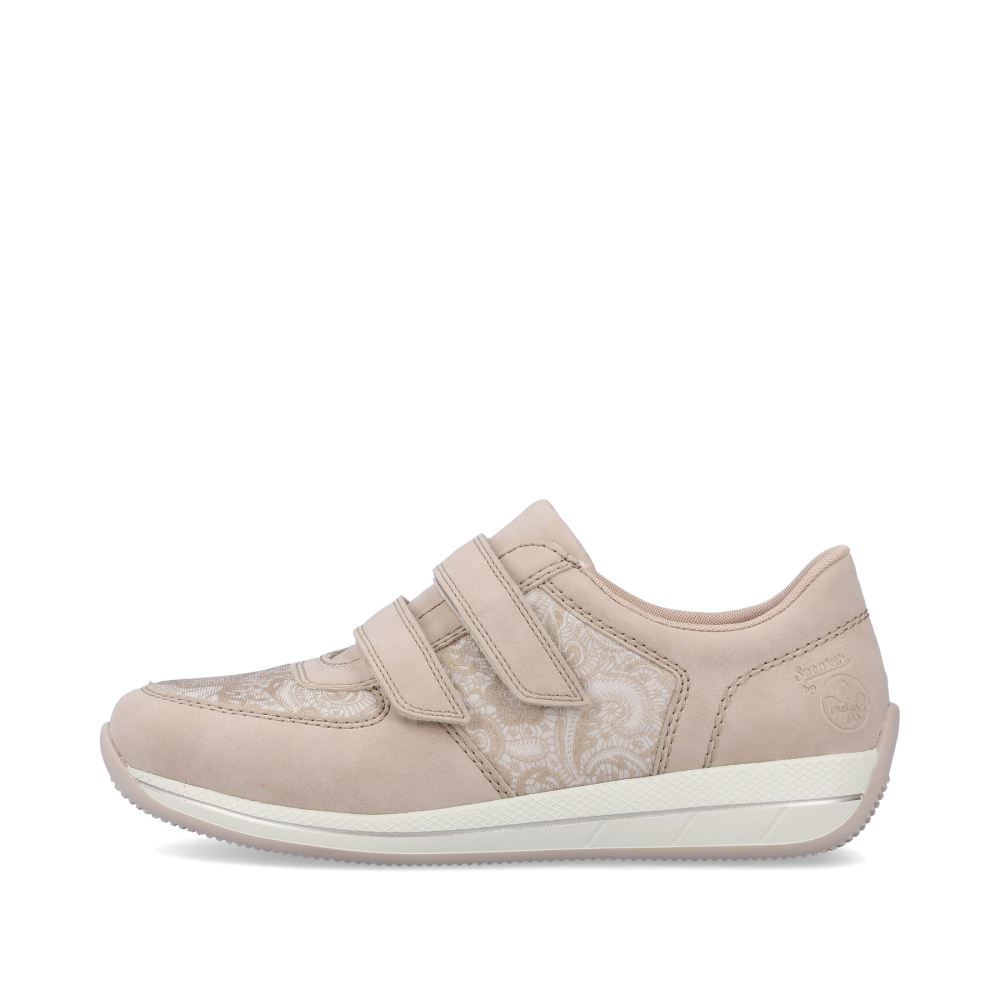 Rieker Women's Slippers - Cream Beige